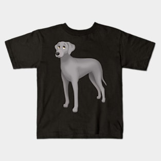 Weimaraner Dog Kids T-Shirt